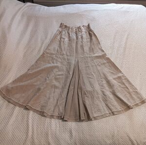 CAbi Cream A-Line Skirt
